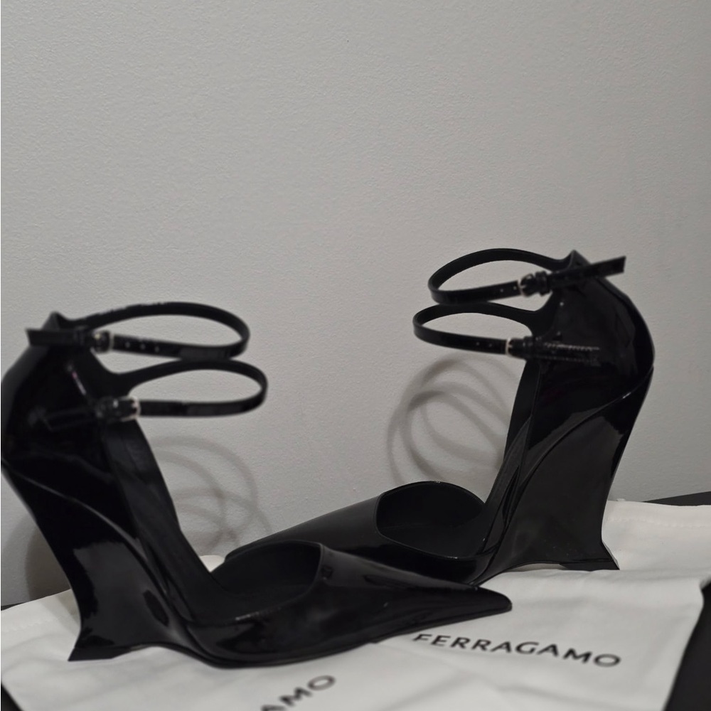 Salvatore Ferragamo White Dust Bags Set